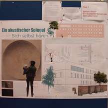 Sieger: Wettbewerbsarbeit  Ein akustischer Spiegel oder sich selbst hören  von Barbara Wetzl © 2024 SBL Rostock
