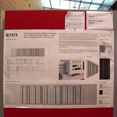 Wettbewerbsarbeit  METREN  von Bernd Kommnick © 2024 SBL Rostock