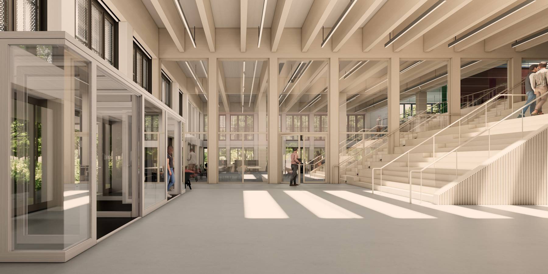 Hauptfoyer © ©sauerbruch hutton/ artefactory