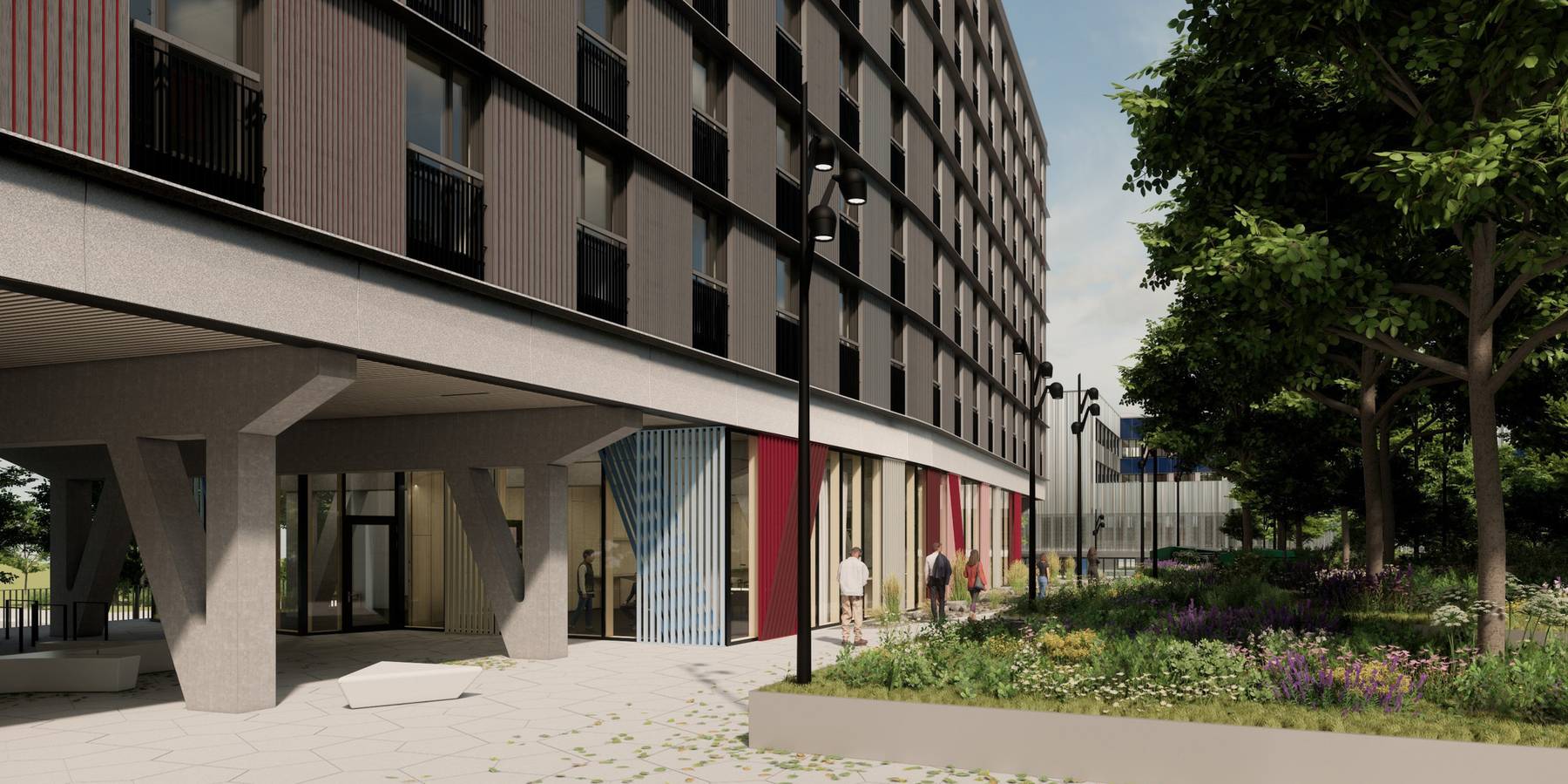 Wohngebäude © ©sauerbruch hutton/ artefactory