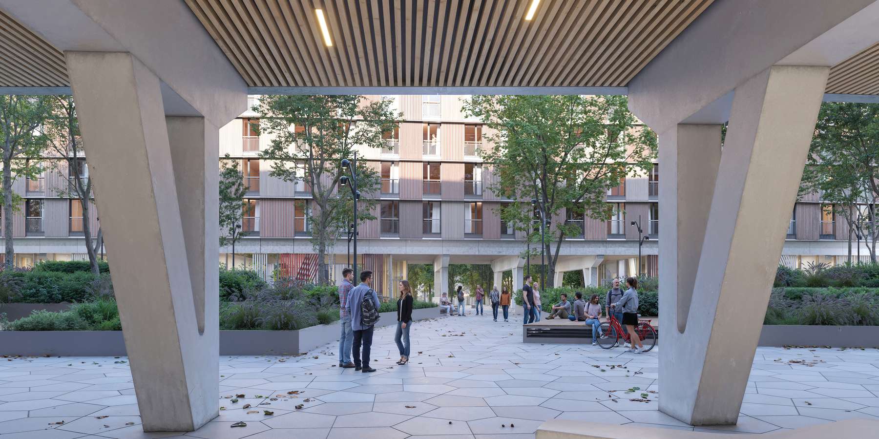 Studentengarten © ©sauerbruch hutton/ artefactory