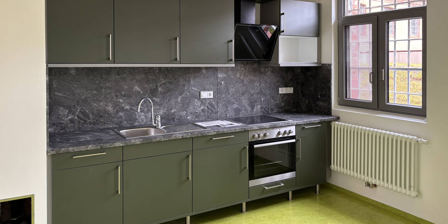 Blick in eine Gemeinschaftsküche © 2025 SBL Neubrandenburg