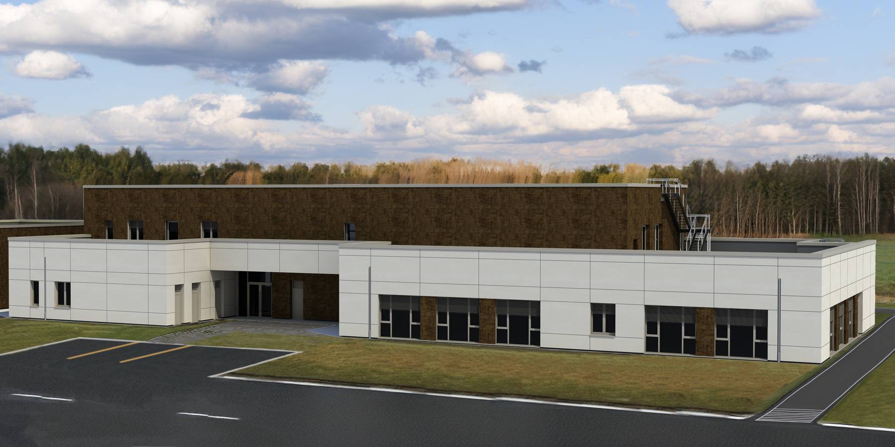 Visualisierung des Gebäudes © MPP GmbH