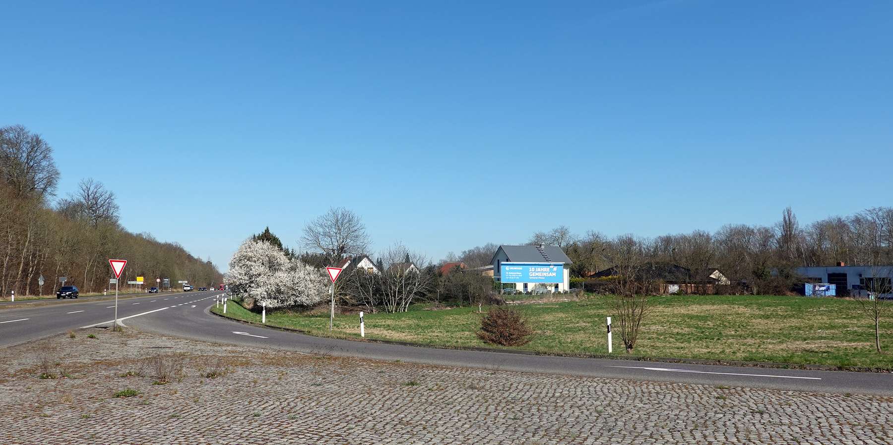 Blick auf das Grundstück © 2025 Finanzministerium MV