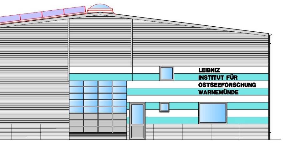Zeichnerische Darstellung Ansicht - Bestandsgebäude (rechts) © 2025 Bathel Planungsbüro GmbH