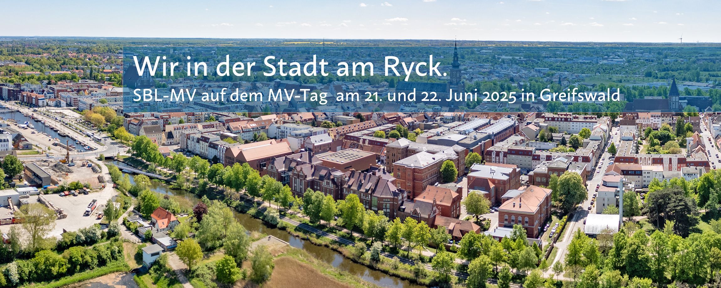 Wir in der Stadt am Ryck: SBL-MV auf dem MV-Tag ©2025 Christian Hoffmann (SBL-MV / Finanzministerium MV)