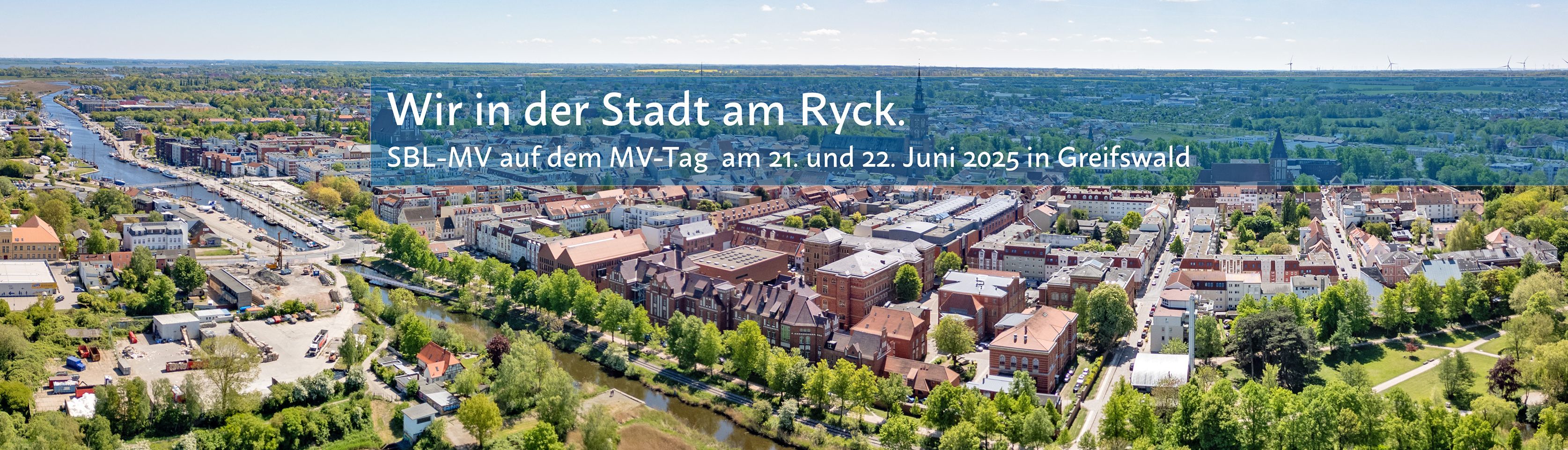 Wir in der Stadt am Ryck: SBL-MV auf dem MV-Tag ©2025 Christian Hoffmann (SBL-MV / Finanzministerium MV)