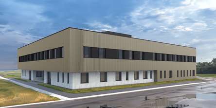 Visualisierung des Gebäudes © MPP GmbH