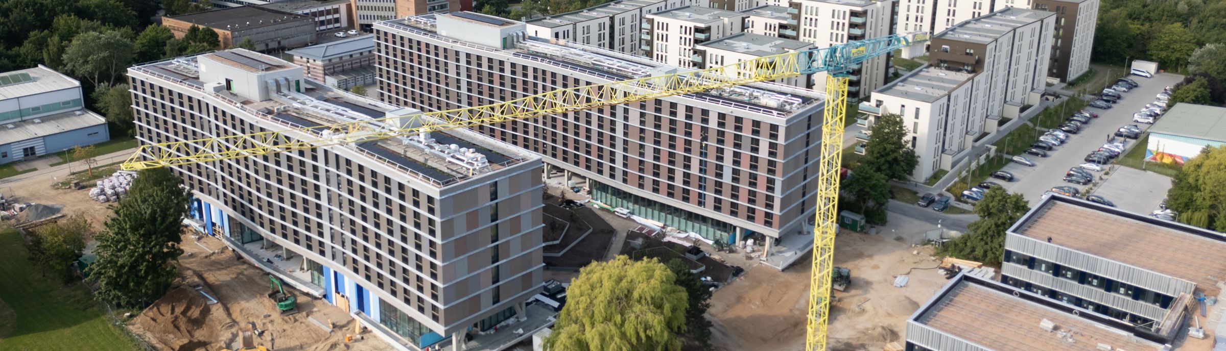 Ausbau der neuen Zollhochschule läuft auf Hochtouren ©2025 SBL-MV (Ministerium für Finanzen und Digitalisierung Mecklenburg-Vorpommern)