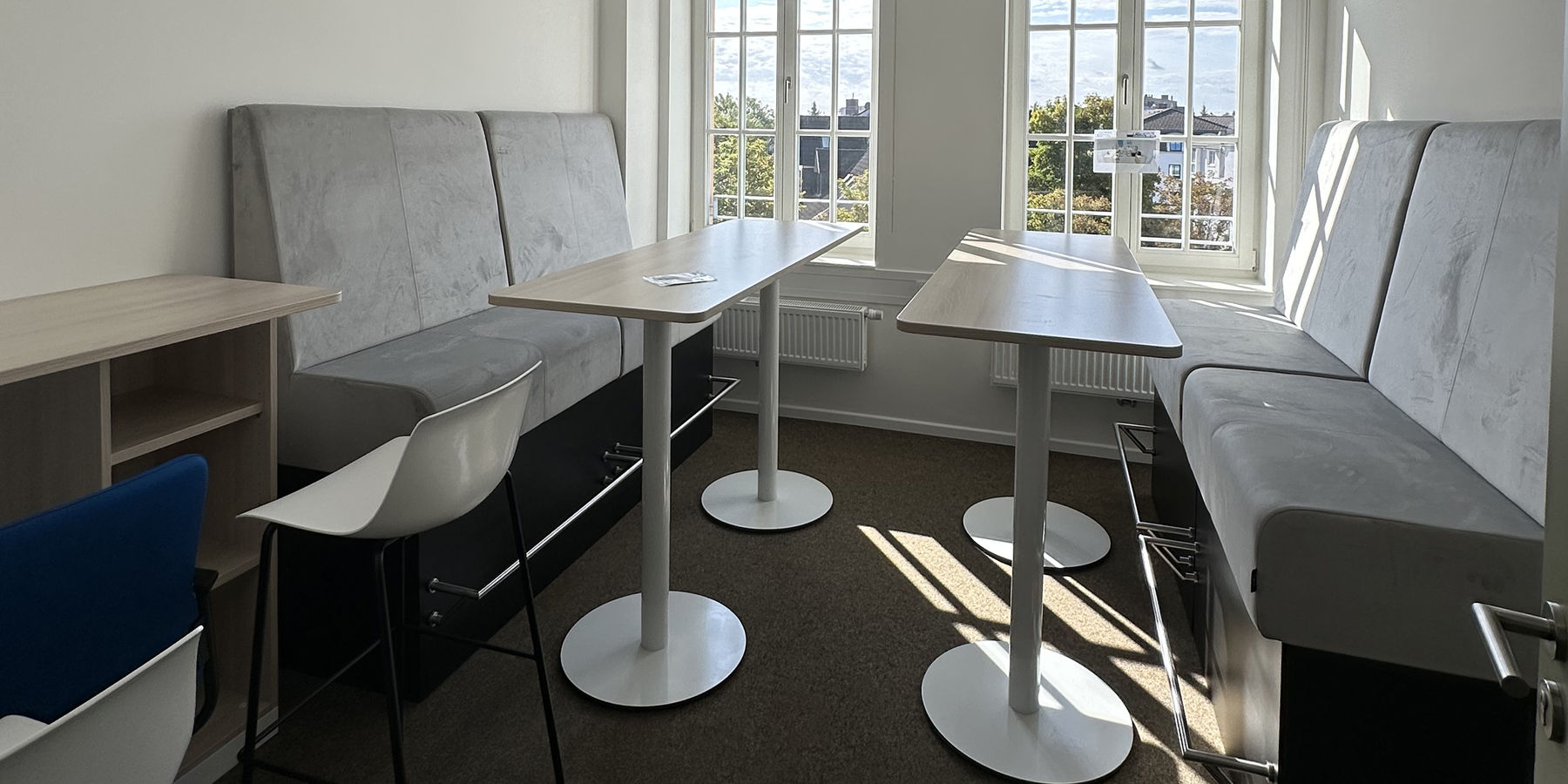 Blick in eine Kommunikationszone im Haus 4. © 2025 SBL Neubrandenburg