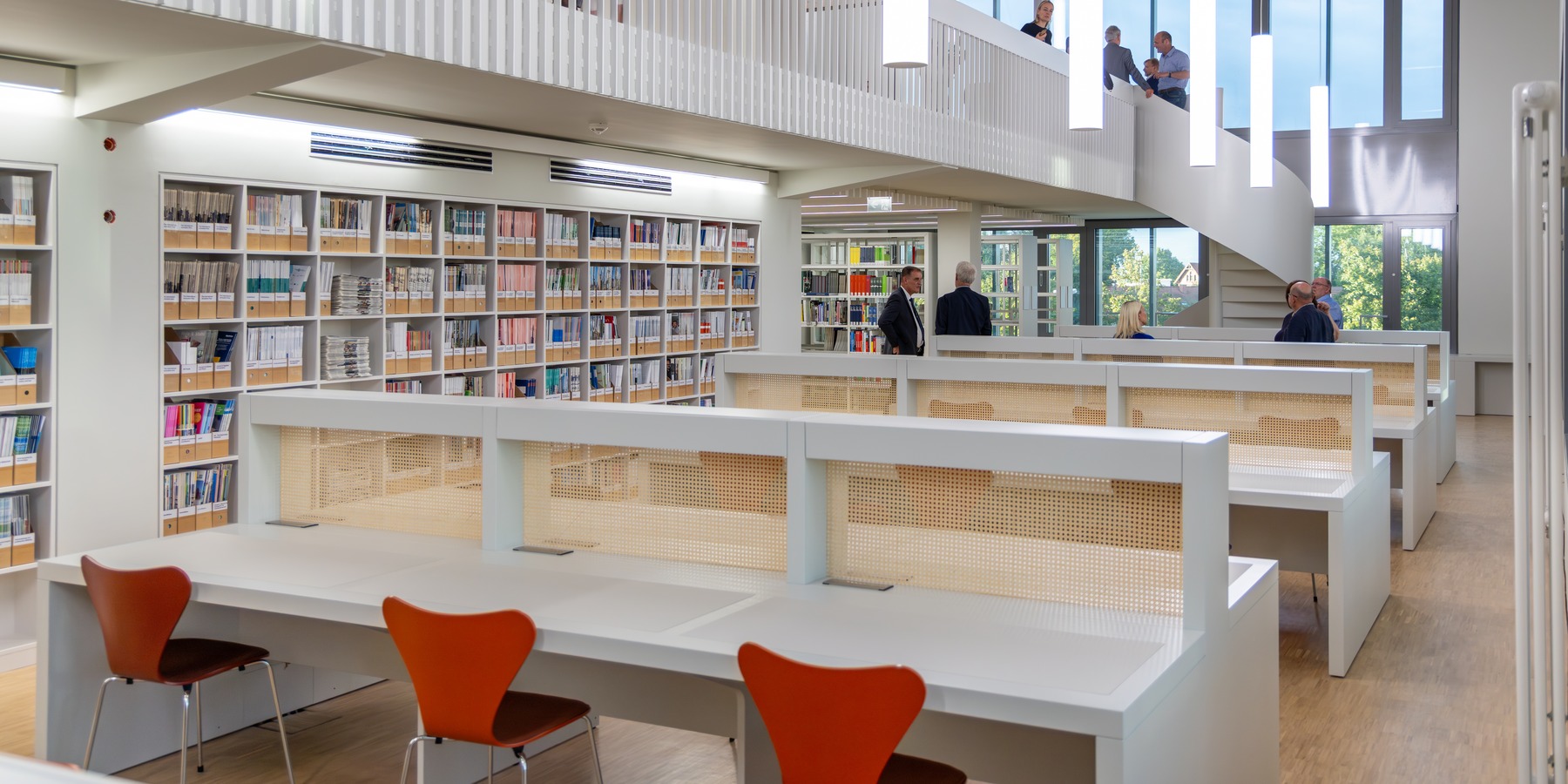 Blick in den Lesesaal © 2025 Mathis Kotsch/STEFFEN MEDIA