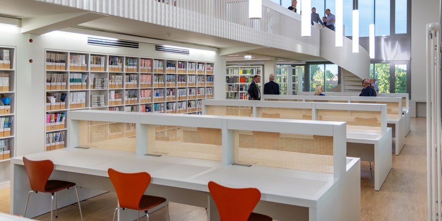 Blick in den Lesesaal © 2025 Mathis Kotsch/STEFFEN MEDIA