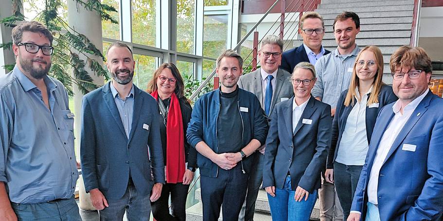 Team der Referenten auf dem 6. BIM-Anwendertag in Neubrandenburg © 2025 Hochschule Neubrandenburg