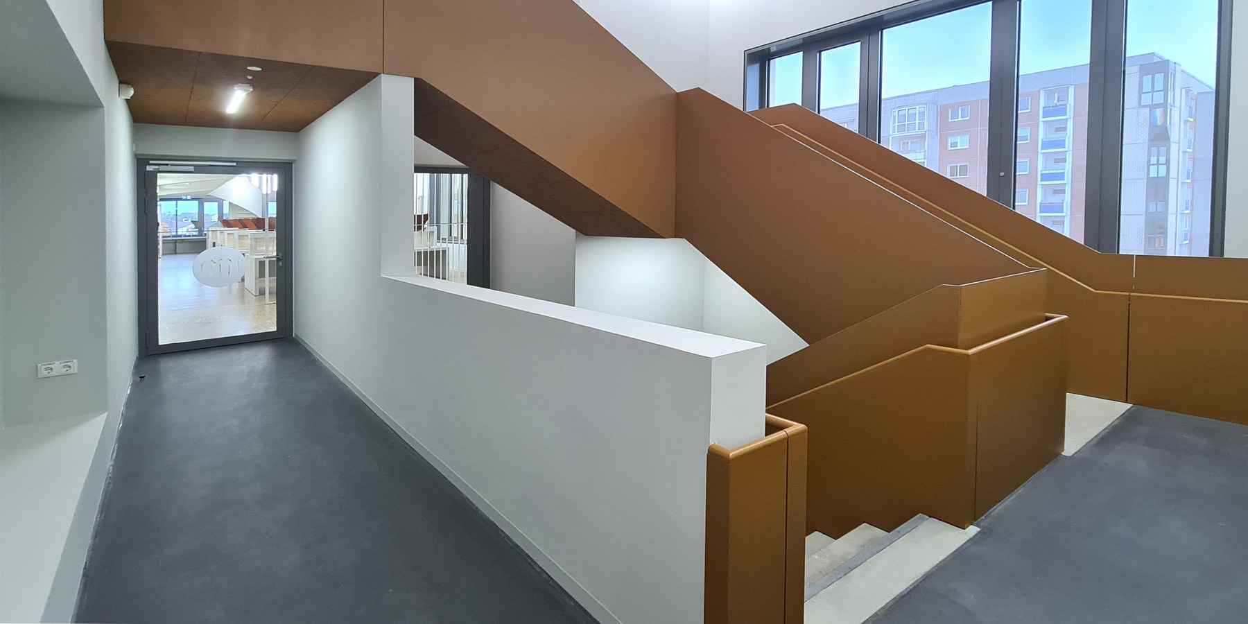 Blick in das Treppenhaus © 2025 SBL Neubrandenburg