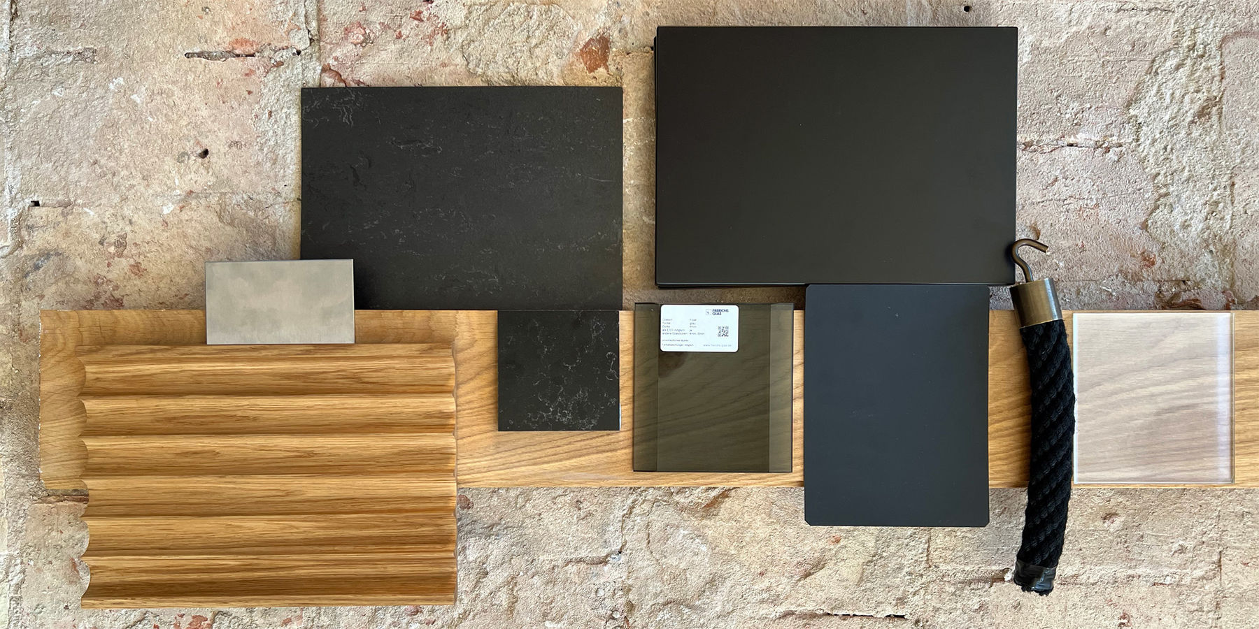 Bemusterung von Oberflächen für das Café © 2025 SBL Schwerin