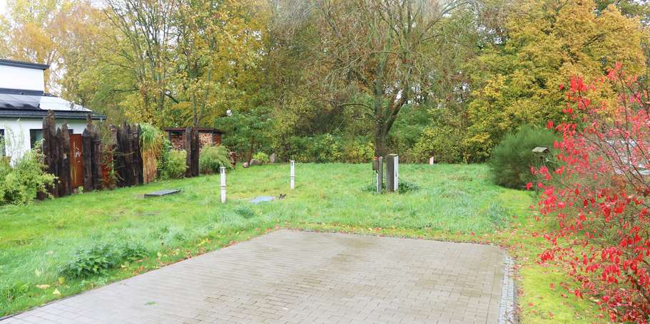 Blick auf die gemeinschaftliche Kläranlage auf dem Flurstück 23 © 2025 SBL-MV