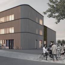 Visualisierung des Neubaus © 2026 MHB ARCHITEKTEN + INGENIEURE GmbH