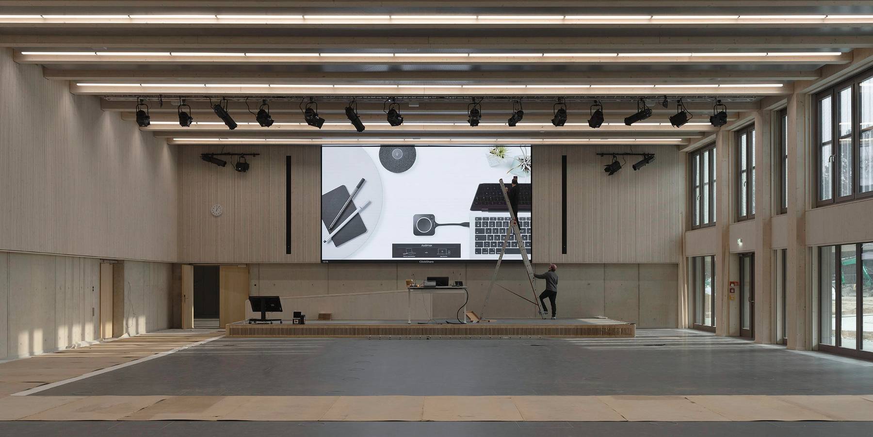 Lehrgebäude Audimax © 2026 Jan Bitter