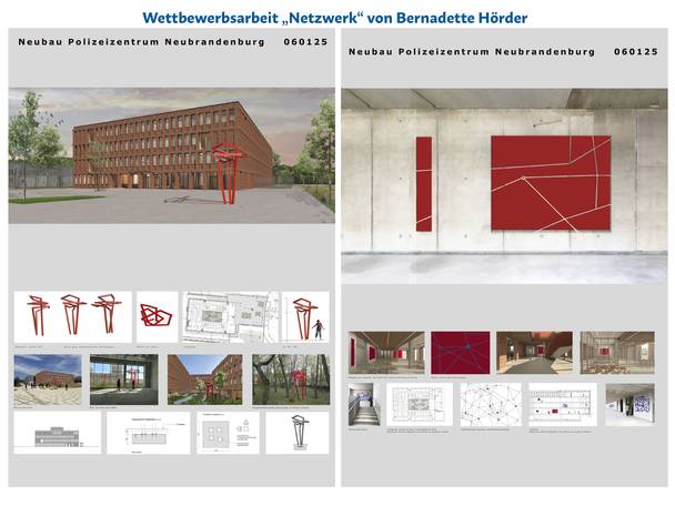 Wettbewerbsarbeit  Netzwerk  von Bernadette Hörder © 2026 SBL Neubrandenburg
