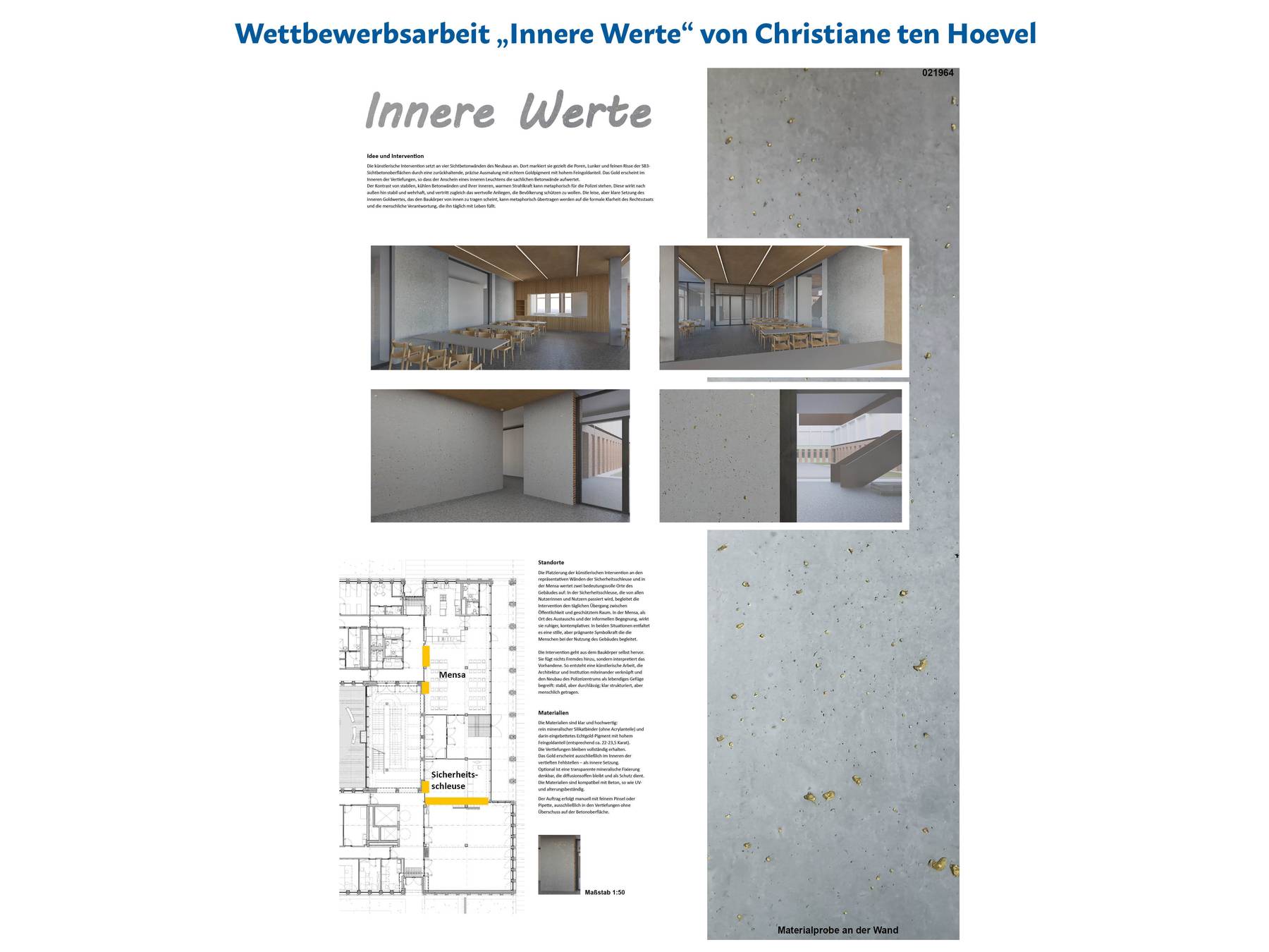 Wettbewerbsarbeit  Innere Werte  von Christiane ten Hoevel © 2026 SBL Neubrandenburg