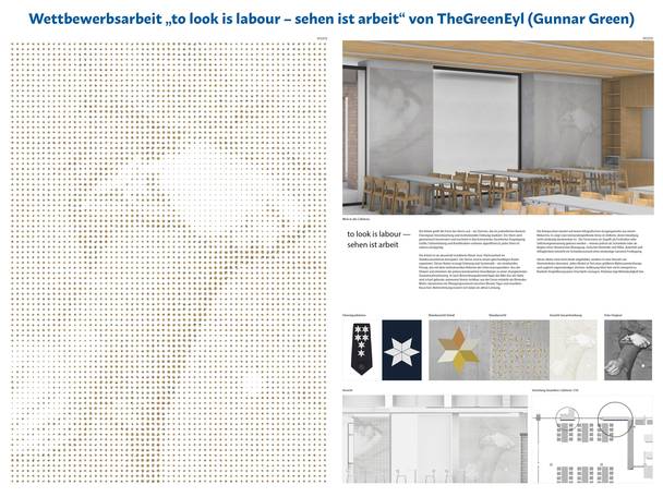 Wettbewerbsarbeit  to look is labour – sehen ist arbeit  von TheGreenEyl © 2026 SBL Neubrandenburg