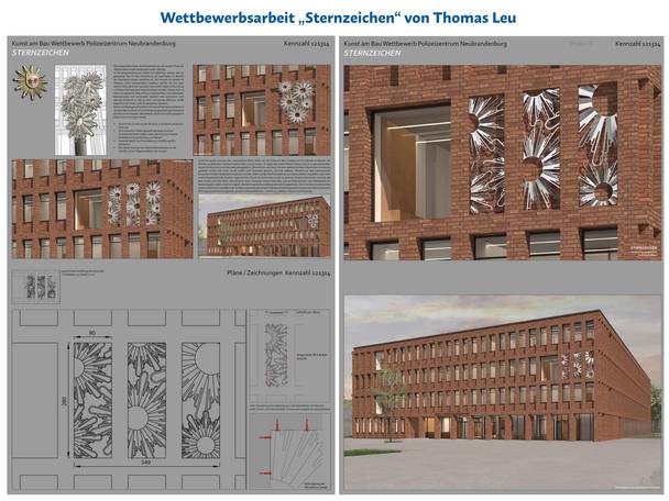 Wettbewerbsarbeit  Sternzeichen  von Thomas Leu © 2026 SBL Neubrandenburg