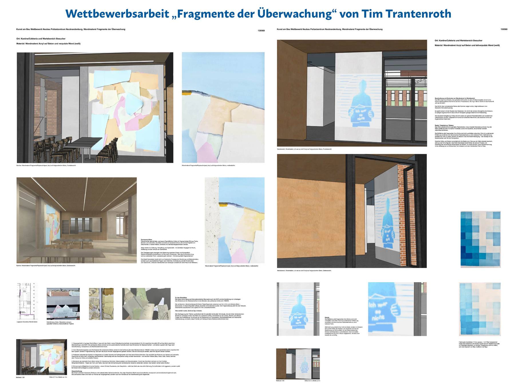 Wettbewerbsarbeit  Fragmente der Überwachung  von Tim Trantenroth © 2026 SBL Neubrandenburg