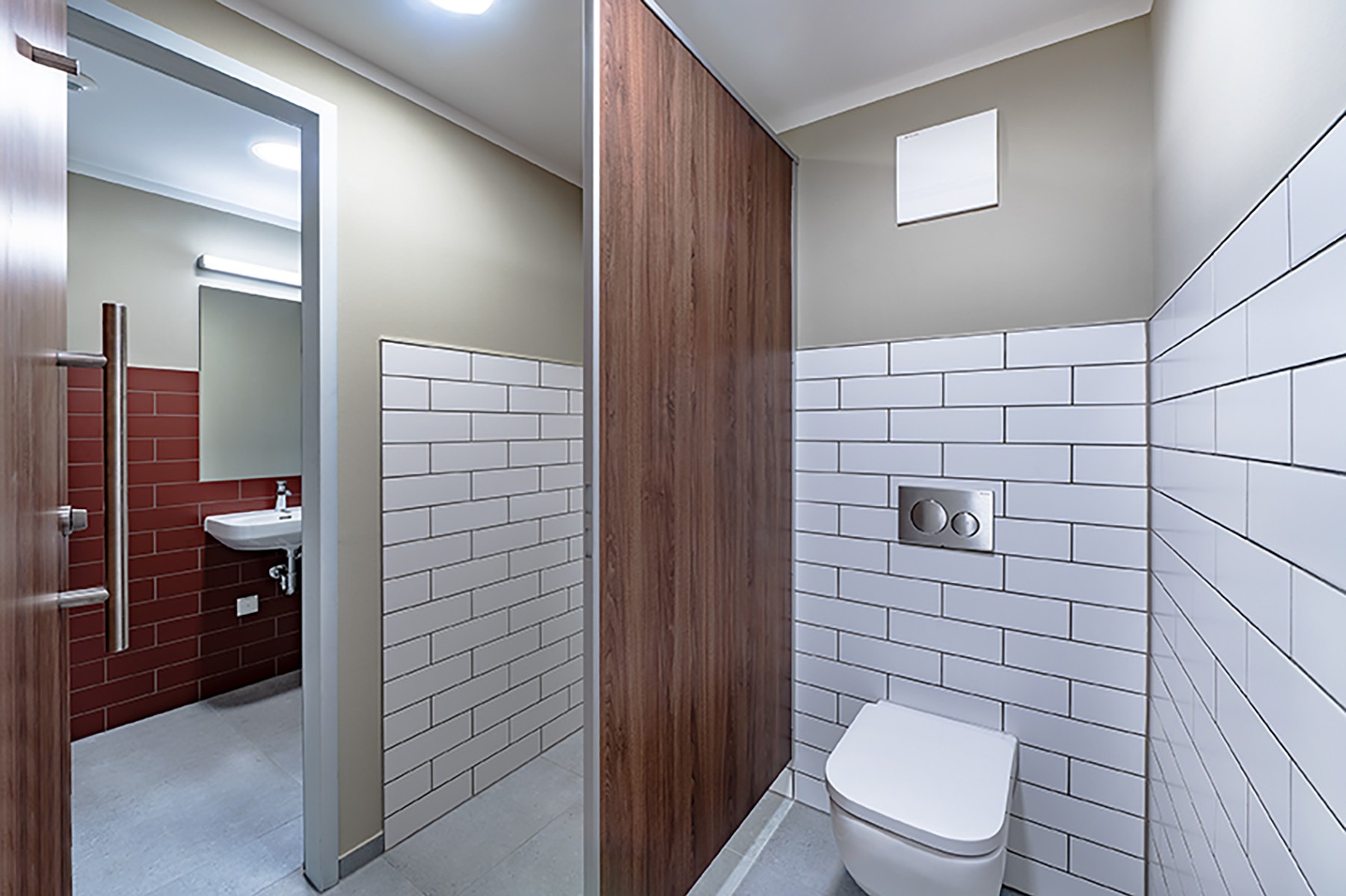 Moderne Sanitäranlage im Erdgeschoss © 2026 Fotograf Thomas Ulrich, Rostock