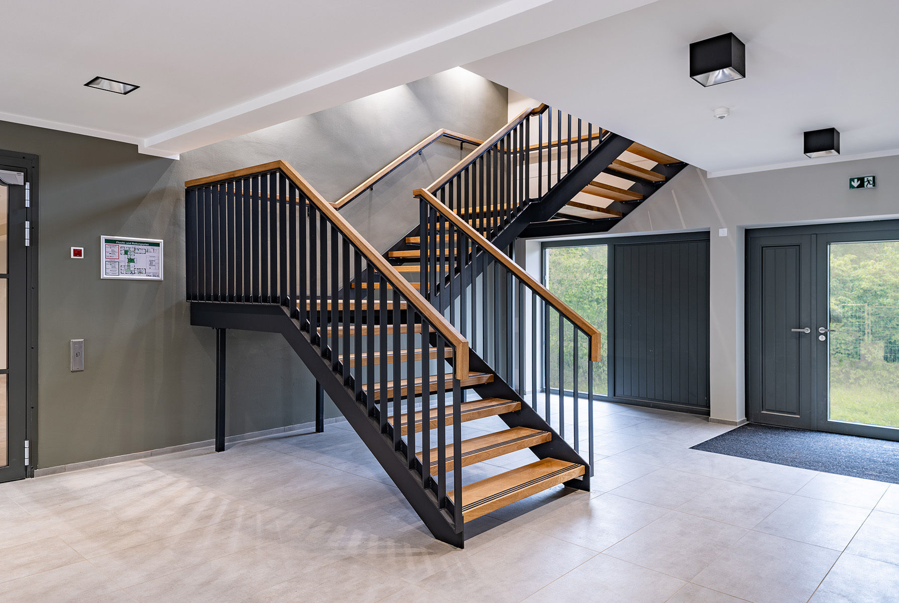 Treppenhaus im Erdgeschoss © 2026 Thomas Ulrich, Rostock