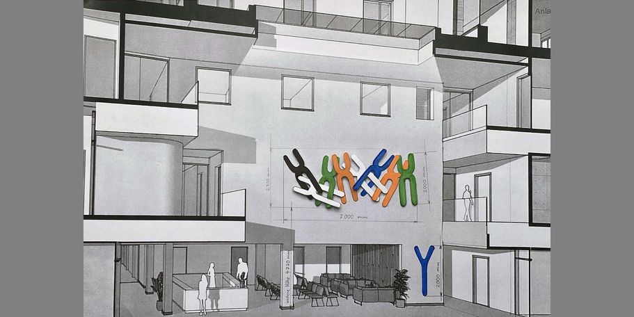 CHROMOSOMENHAUFEN - Wettbewerbsbeitrag von Andreas Feist, Grasbrunn © 2026 Andreas Feist, Grasbrunn
