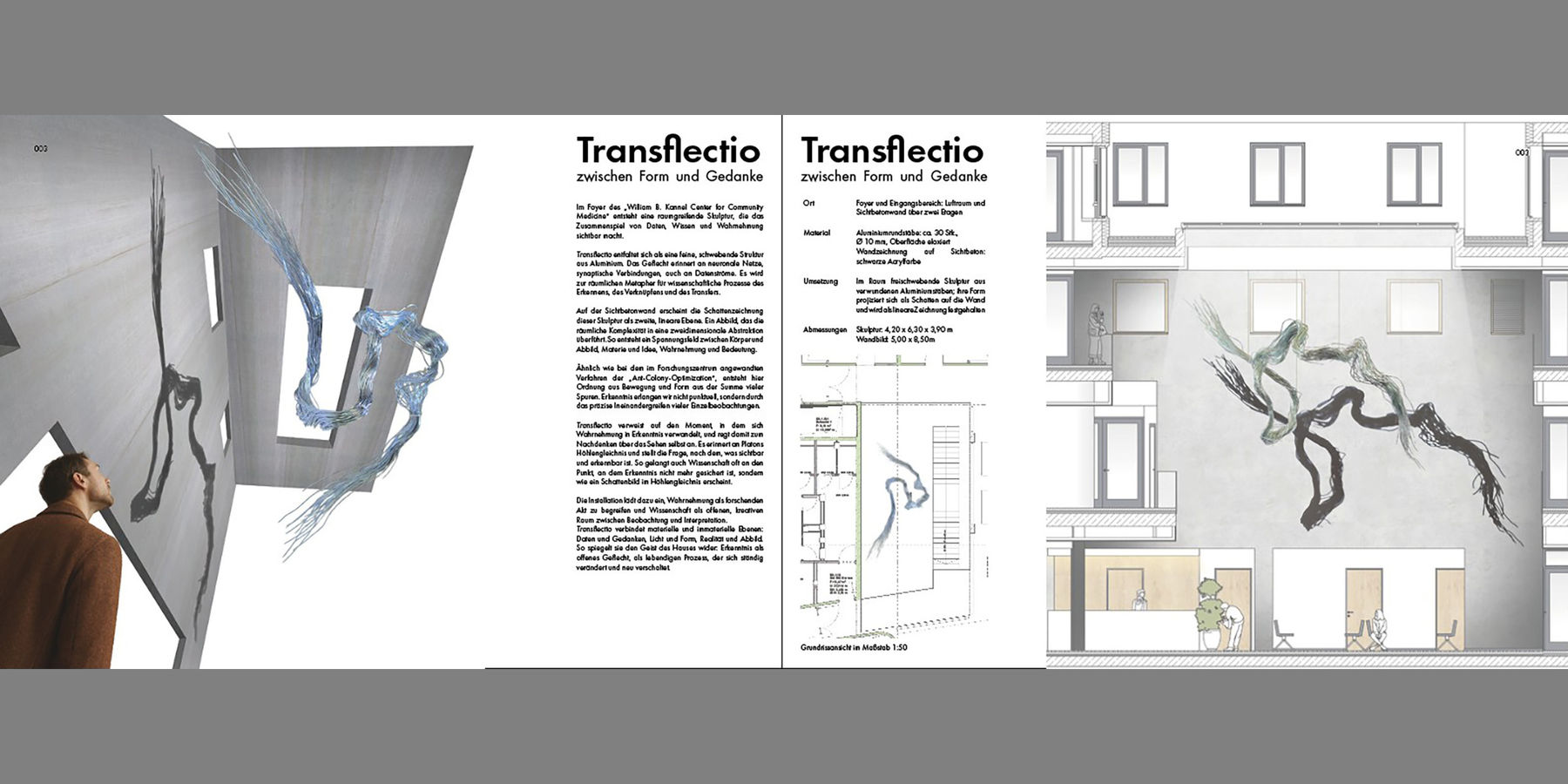 TRANSFLECTIO - Wettbewerbsbeitrag von Anne Hille, Velgast © 2026 Anne Hille, Velgast