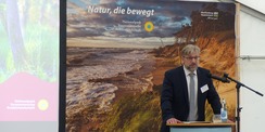 Begrüßung durch den Amtsleiter des Nationalparkamtes Gernot Haffner © 2026 SBL Greifswald