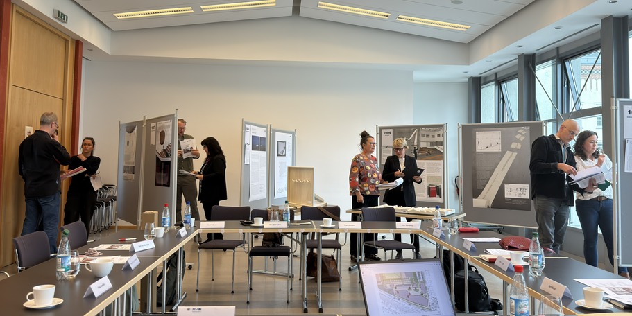 Das Preisgericht bei der Arbeit. © 2026 SBL Rostock