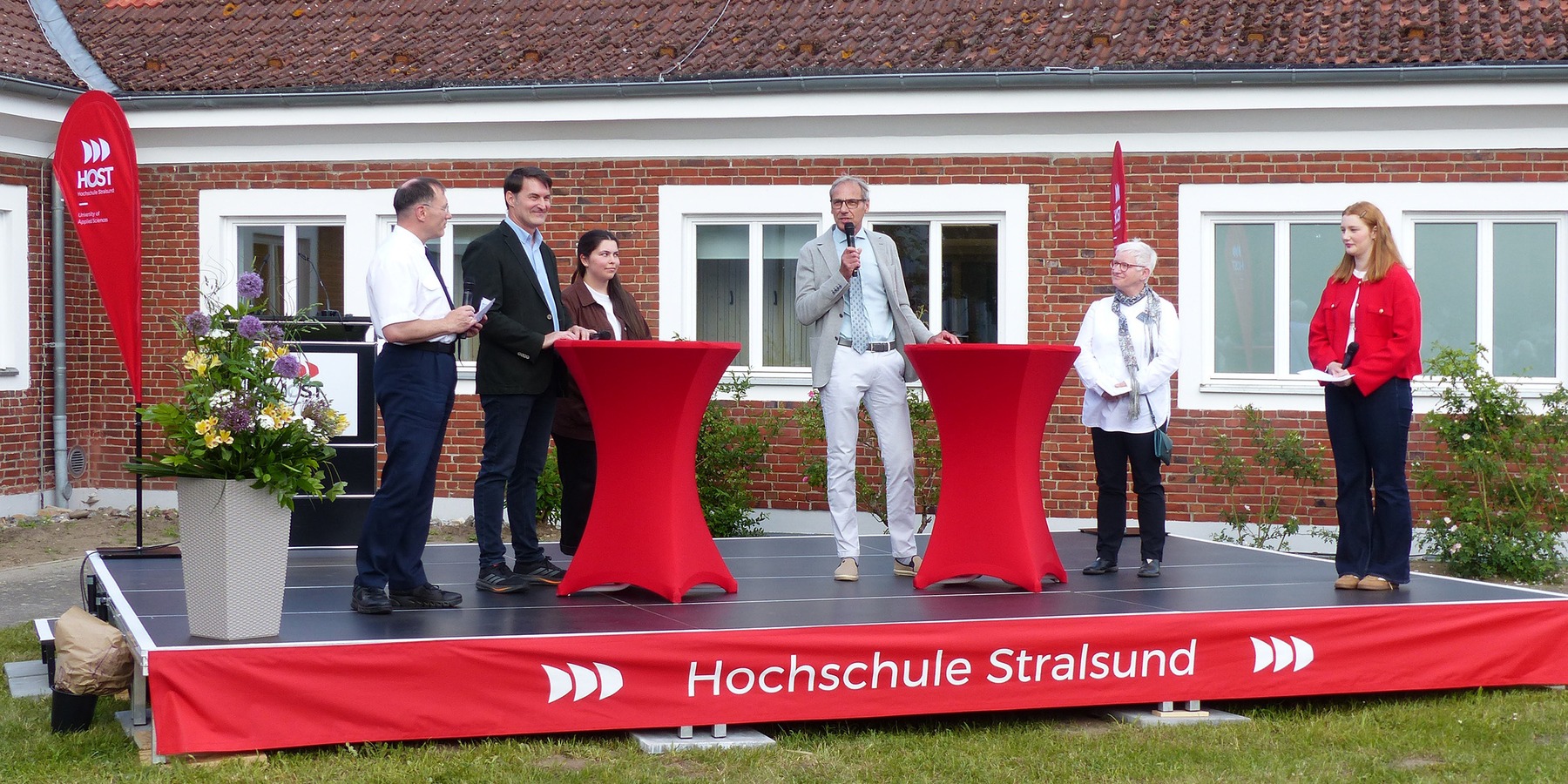 Podiumsgespräch: Amtsleiter Stephan Aufdermauer stand aus baufachlicher Sicht Rede und Antwort © 2026 SBL Greifswald