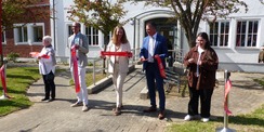 Nach dem Banddurchschnitt stand dem Feierlichen Zugang zur Bibliothek nichts mehr im Wege © 2026 SBL Greifswald