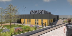 Visualisierung Raumschießanlage © 2026 SBL Neubrandenburg