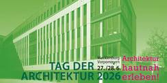 Behördenzentrum Blücherstraße in Rostock - dort finden zwei Führungen statt. Melden Sie sich gern dafür an! © 2026 Architektenkammer MV