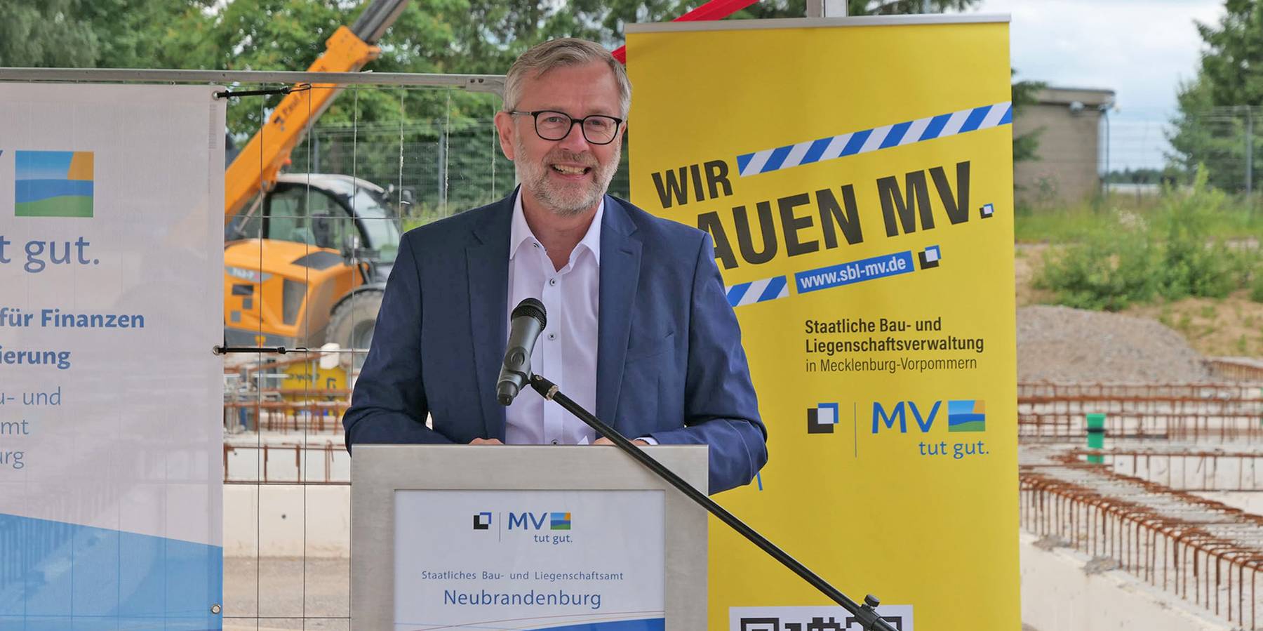 Begrüßungsrede Minister für Finanzen und Digitalisierung Dr. Heiko Geue © 2026 SBL Neubrandenburg