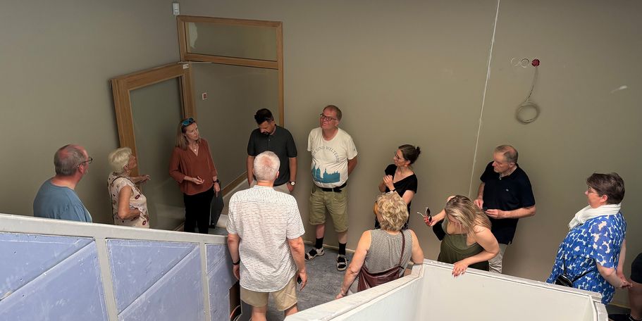 Besuchergruppe beim Rundgang © 2026 SBL Schwerin