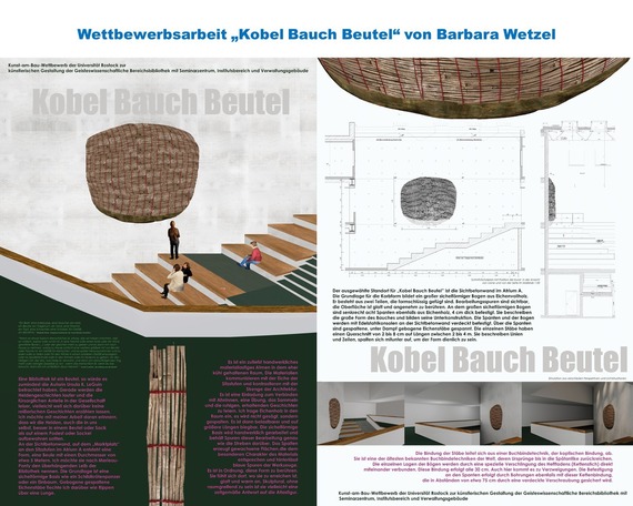 Wettbewerbsarbeit  Kobel Bau Beutel  von Barbara Wetzel © 2026 SBL Rostock