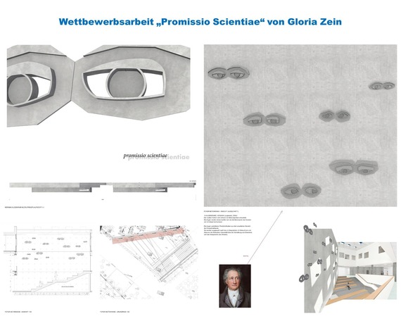 Wettbewerbsarbeit  Promissio Scientiae  von Gloria Zein © 2026 SBL Rostock