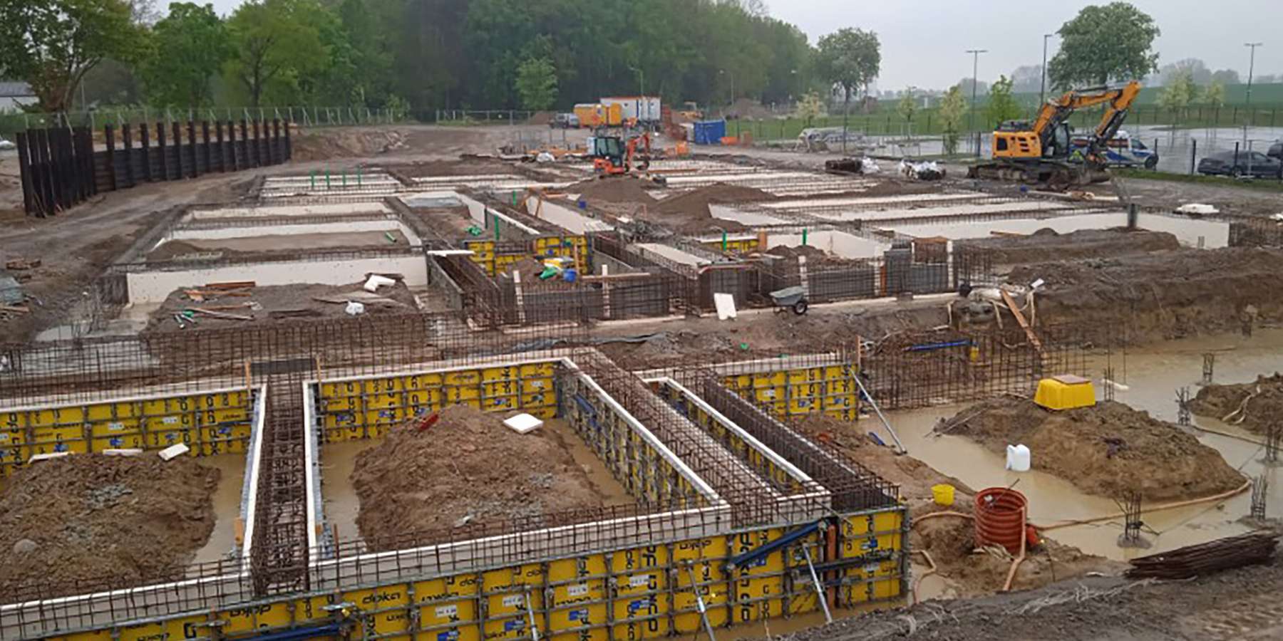 Folgearbeiten der Fundamente für den zukünftigen Technikbereich © 2026 SBL Neubrandenburg