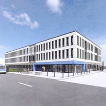 Polizei Güstrow Eingangsbereich © Butller architekten GmbH