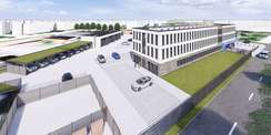 Polizeigebäude Güstrow Übersicht © buttler architekten GmbH