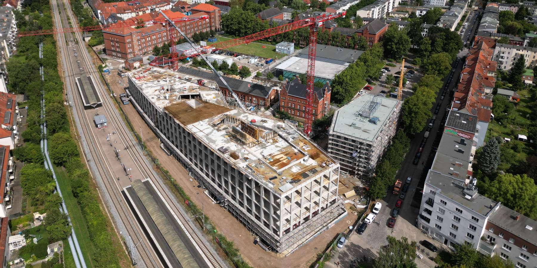 die Bibliothek - ein neuer Stadtbaustein © 2026 Christian Hoffmann (SBL-MV / Ministerium für Finanzen und Digitalisierung MV)