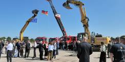 Auftakt zum Neubau des Kompetenzzentrums für den Brand- und Katastrophenschutz in MV am 27. August 2026 in Malchow. © 2026 SBL Neubrandenburg