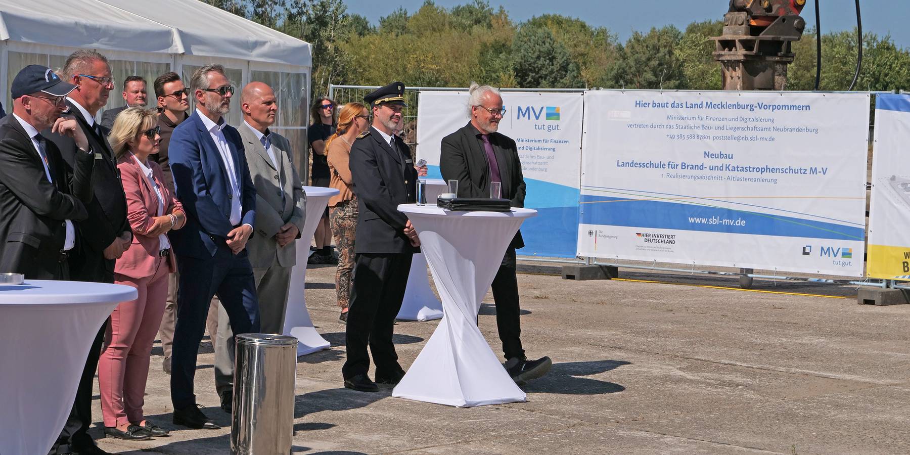 Eindruck vom Auftakt. © 2026 SBL Neubrandenburg