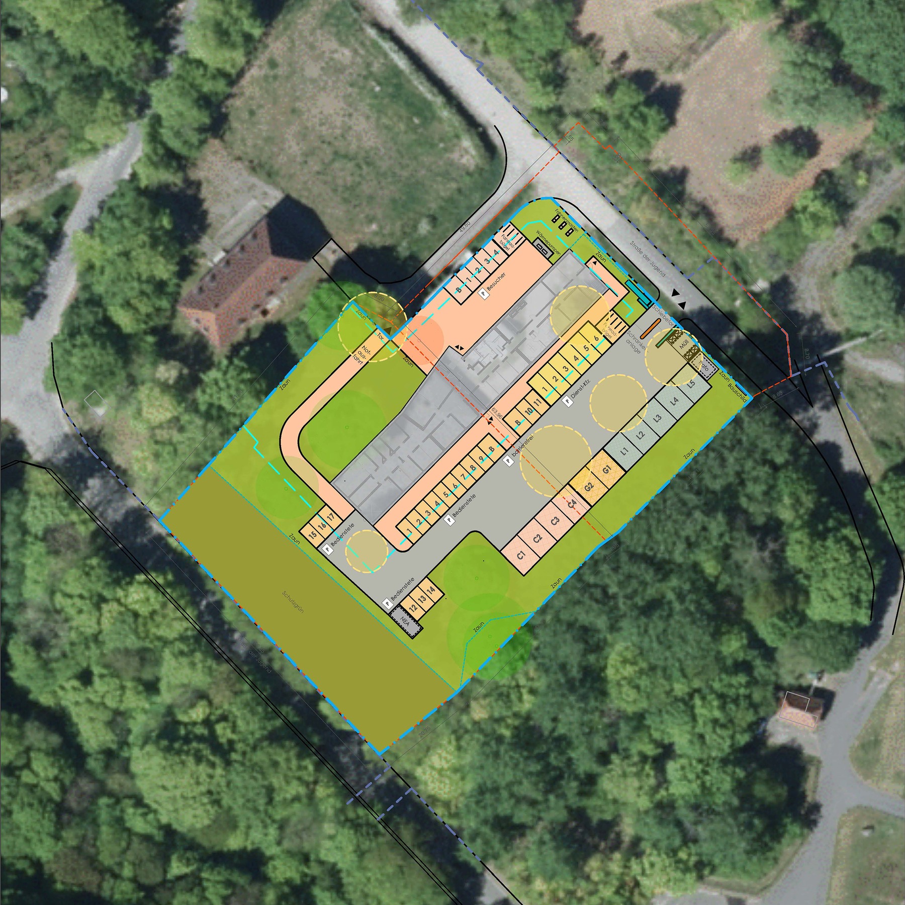 Übersichtsplan © 2026 SBL Schwerin
