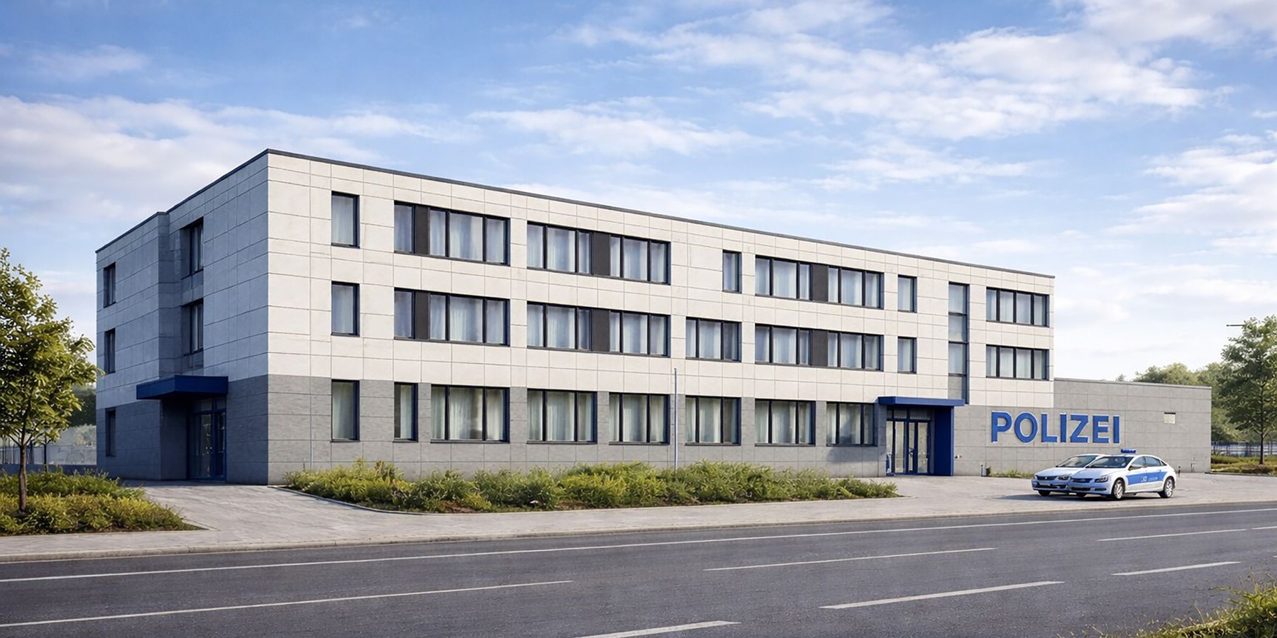 Visualisierung nach aktuellem Planstand - so könnte sich der Neubau nach Fertigstellung präsentieren © 2026 SBL Schwerin