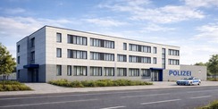 Visualisierung nach aktuellem Planstand - so könnte sich der Neubau nach Fertigstellung präsentieren © 2026 SBL Schwerin